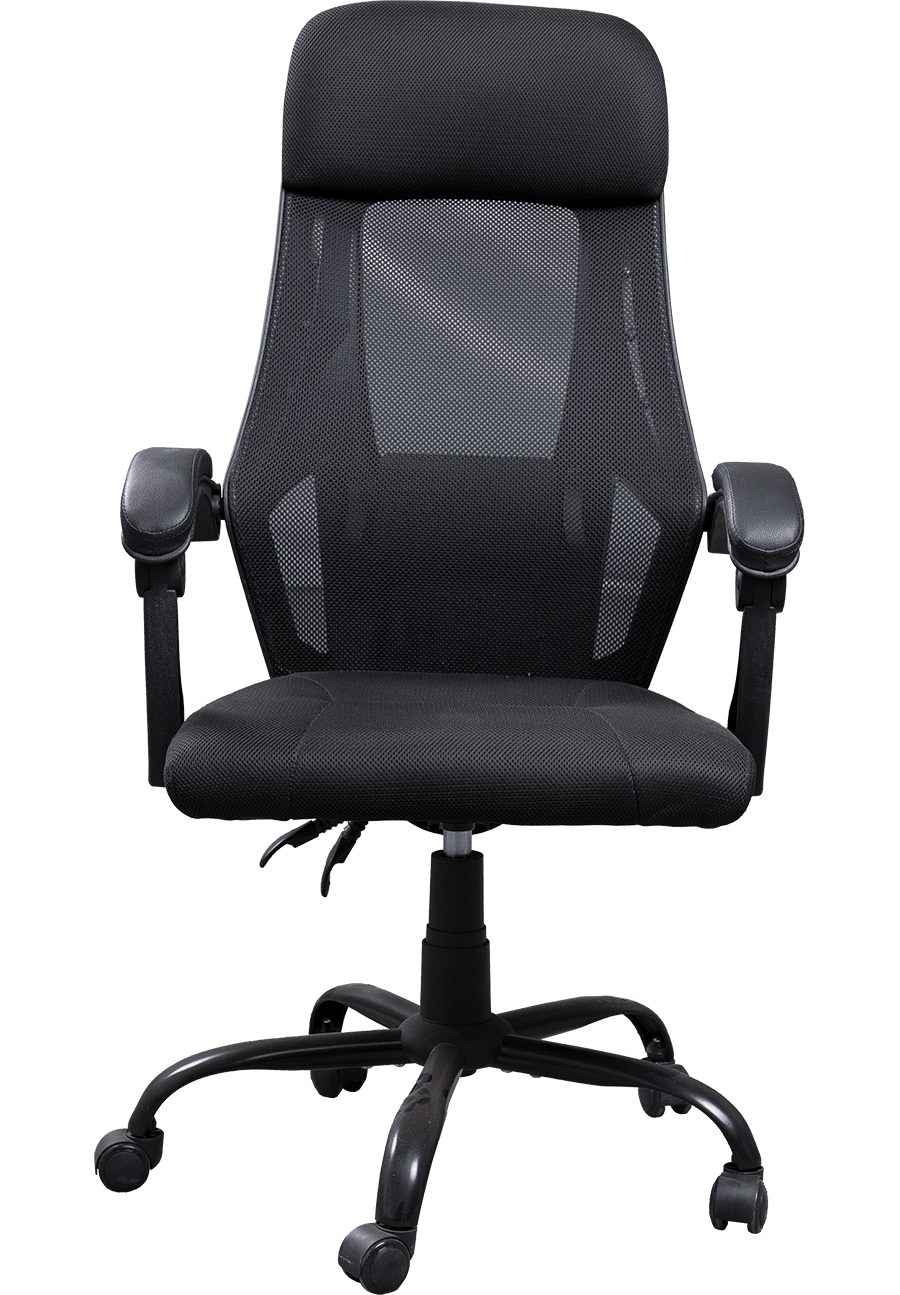 360 Degree Swivel Adjustable High Back Mesh Office Chair Ergonomic Fabric Staff Working Chair 