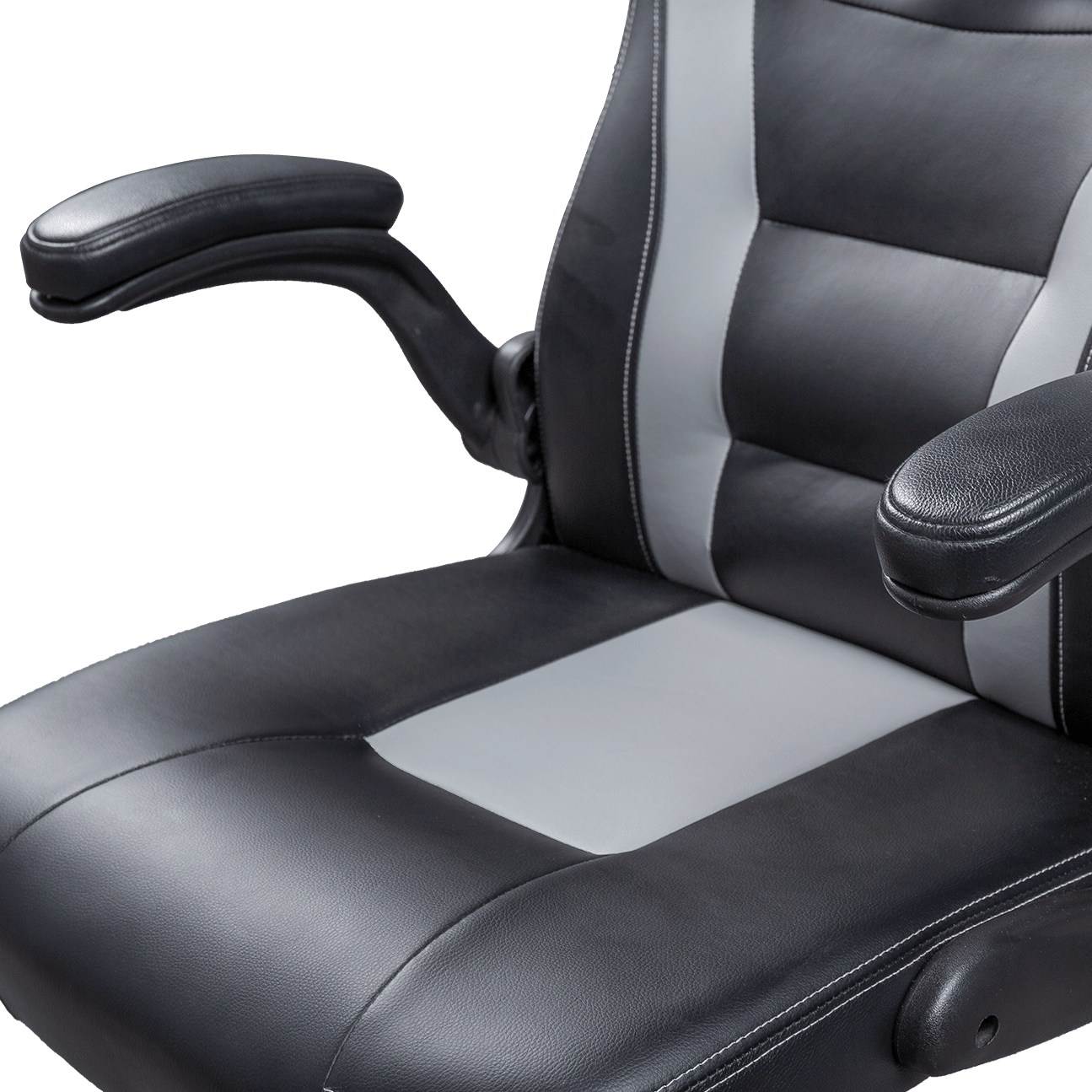 Modern Heated Car Seat Leather PU Padded Armrest Computer Office Chair Racing Seat Gaming Chair details