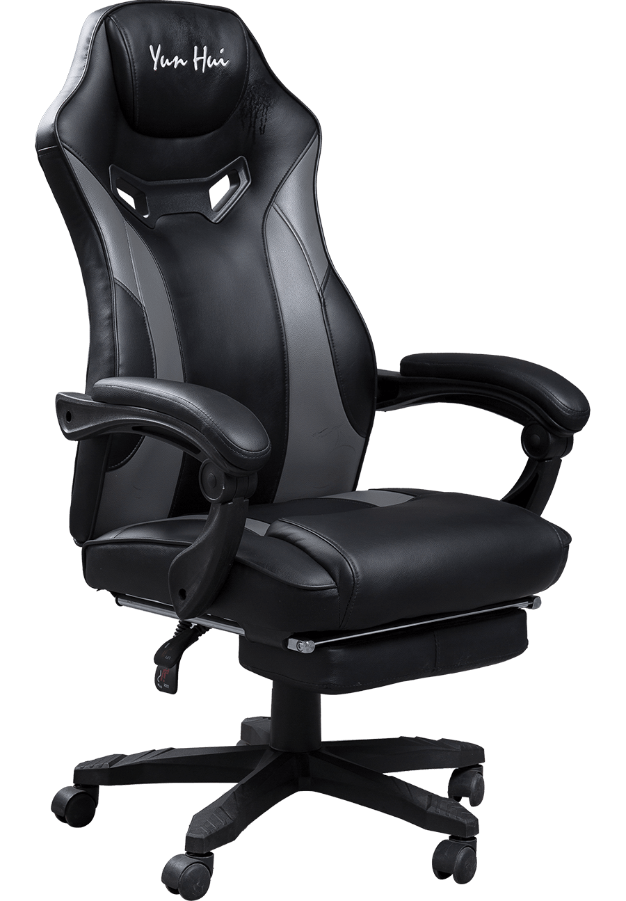 Luxury Gaming Gamer Computer Chair Massage PU Leather Purple Black White Pink Scorpion Racing Gaming Chair With Footrest details