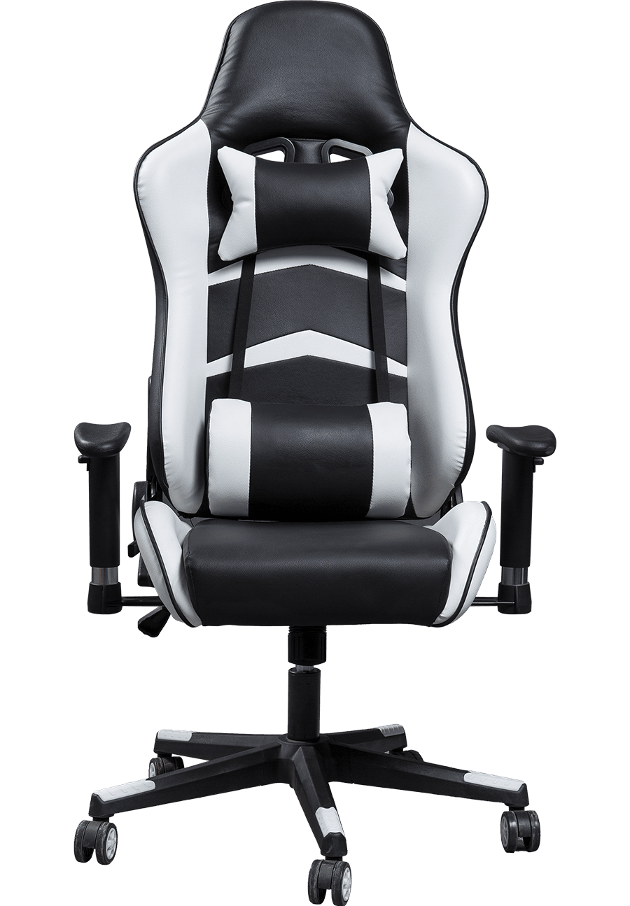 Multi-Function Custom Ergonomics Gaming Chair With Lumbar Support Racing Style  PU Leather Adjustable Message Gaming Chair