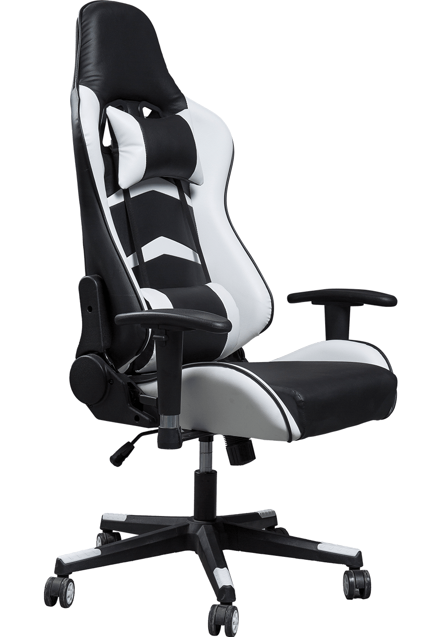 Multi-Function Custom Ergonomics Gaming Chair With Lumbar Support Racing Style  PU Leather Adjustable Message Gaming Chair details