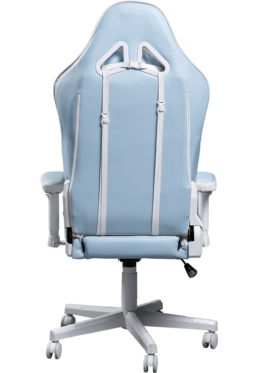 Small Fresh And Cool Deign Happy Gaming Chair PU Leather Gaming Chair With 2D PU Padded Armrest And Anjustable Function details