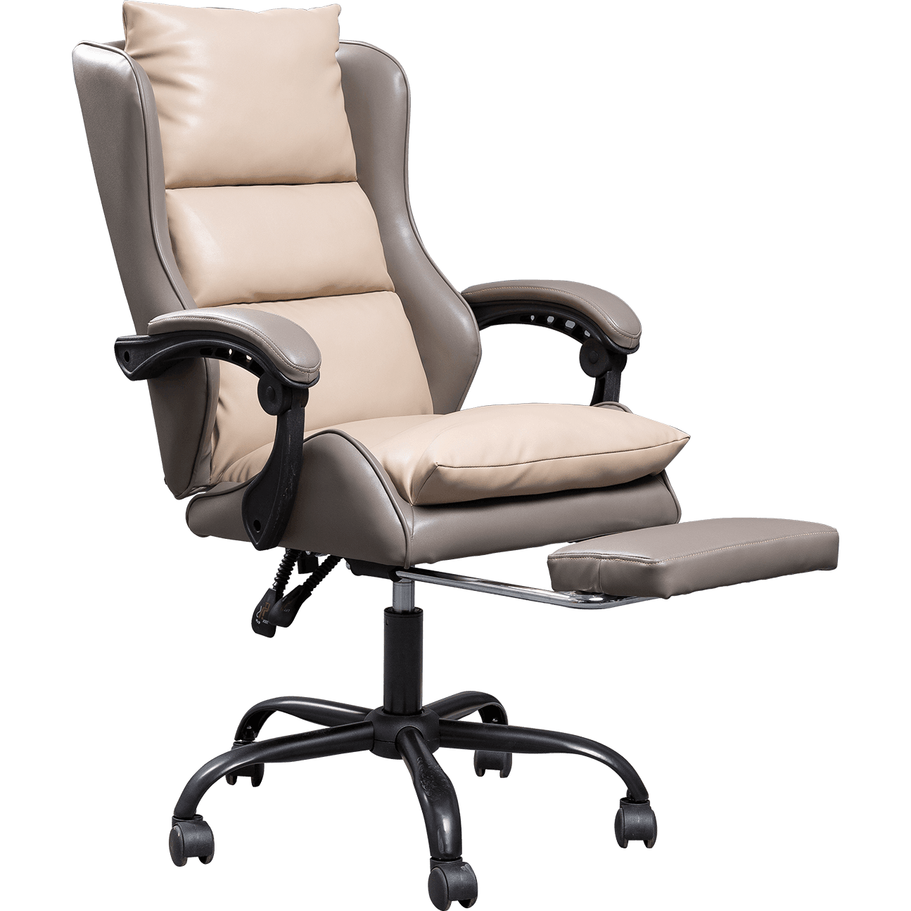 Adjustable Backrest Ergonomic Office Chair Modern Design Soft Boss Chair With Footrest For Living Room Office details