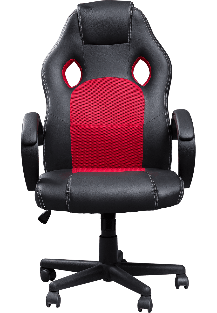 Lift Office Chair Adjustable Height Swirling PU Leather Office Chairs With Soft PU Fixed Armrest