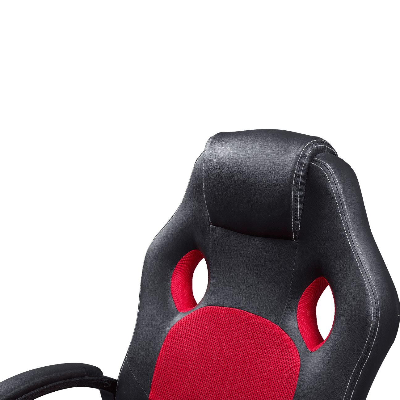 Lift Office Chair Adjustable Height Swirling PU Leather Office Chairs With Soft PU Fixed Armrest details