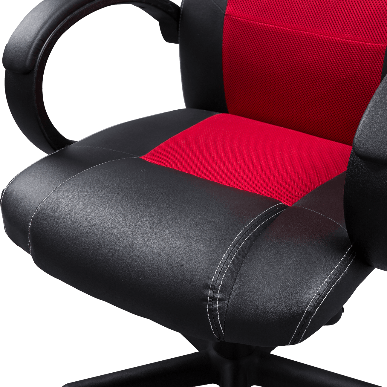 Lift Office Chair Adjustable Height Swirling PU Leather Office Chairs With Soft PU Fixed Armrest details