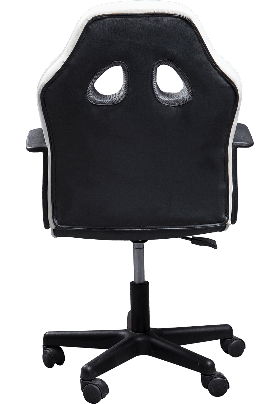 Ergonomic Office Chair Modern Design PU+PVC Chair With Fixed Armrest And Lift Function details