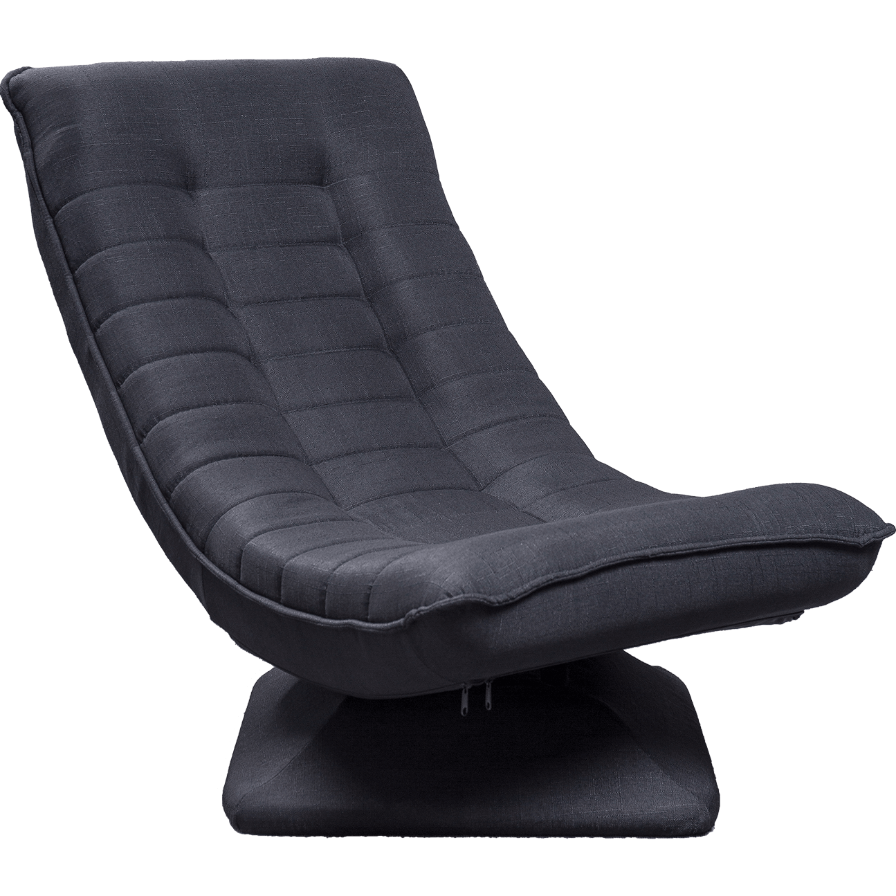 Breathe Fabric Ergonomic Relaxing Floor Rocking Chair 360 Degree Swivel 150 Degree Fold For Living Room Bedroom details