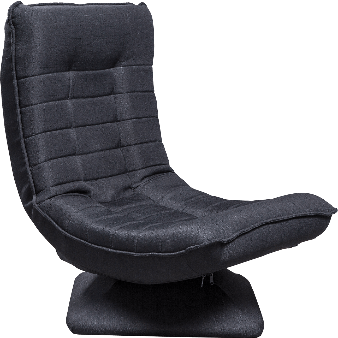 Breathe Fabric Ergonomic Relaxing Floor Rocking Chair 360 Degree Swivel ...